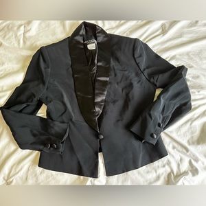 Vintage Jones New York Evening Tuxedo Blazer Made in Korea Womens size 6p